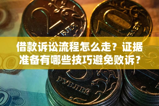 武汉借款诉讼流程怎么走？证据准备有哪些技巧避免败诉？