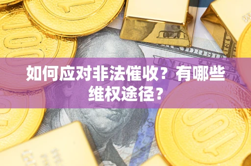 武汉如何应对非法催收？有哪些维权途径？