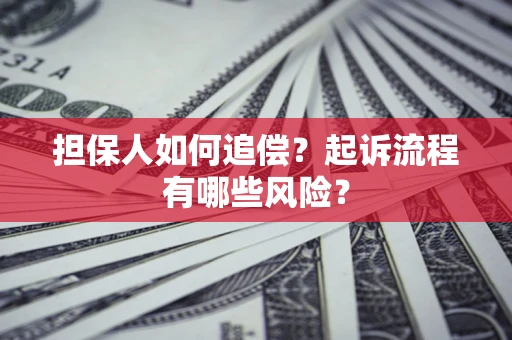 武汉担保人如何追偿？起诉流程有哪些风险？