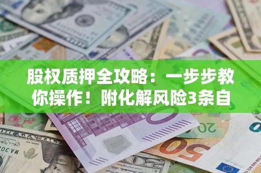 武汉股权质押全攻略：一步步教你操作！附化解风险3条自救法则