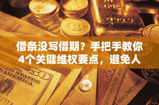 武汉借条没写借期？手把手教你4个关键维权要点，避免人财两空