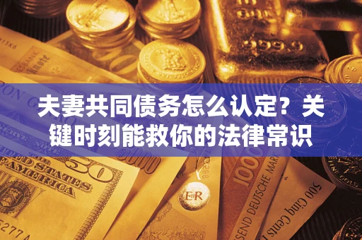 武汉夫妻共同债务怎么认定？关键时刻能救你的法律常识