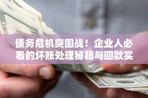 武汉债务危机突围战！企业人必看的坏账处理秘籍与回款实战指南