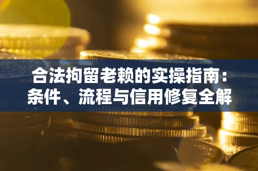 武汉合法拘留老赖的实操指南：条件、流程与信用修复全解析